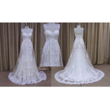 R010 vente chaude dentelle robe de mariée 2016